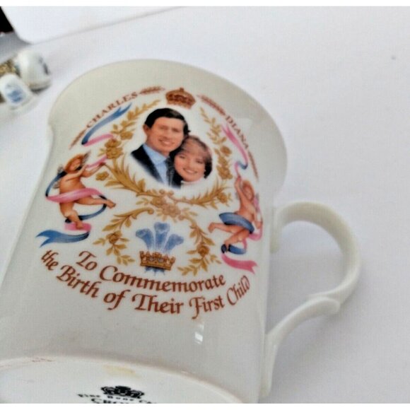 Crown Trent - Staffordshire, England Charles & Diana Mug (Birth of First Child) - Picture 2 of 7